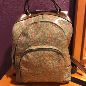 Patricia Nash Floral Alencon Backpack